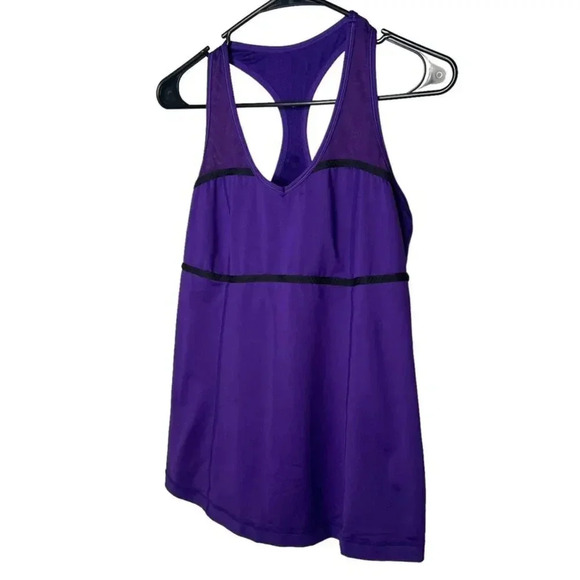 Lululemon Commit Tank Lolo Purple Luxtreme Racerback Tank Sz. 10 - Picture 5 of 7